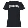 Moon Child Retro Curved Lettering Women's T-Shirt