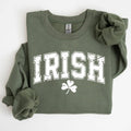 Irish Clover, Shamrock Irish St Patrick's Day Sweatshirt