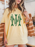 Graphic Tee Coastal, Lobster Top, Fishing Apparel
