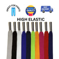 Flat & Stretch Drawstring Cord Replacement 55" Thick 3/8"