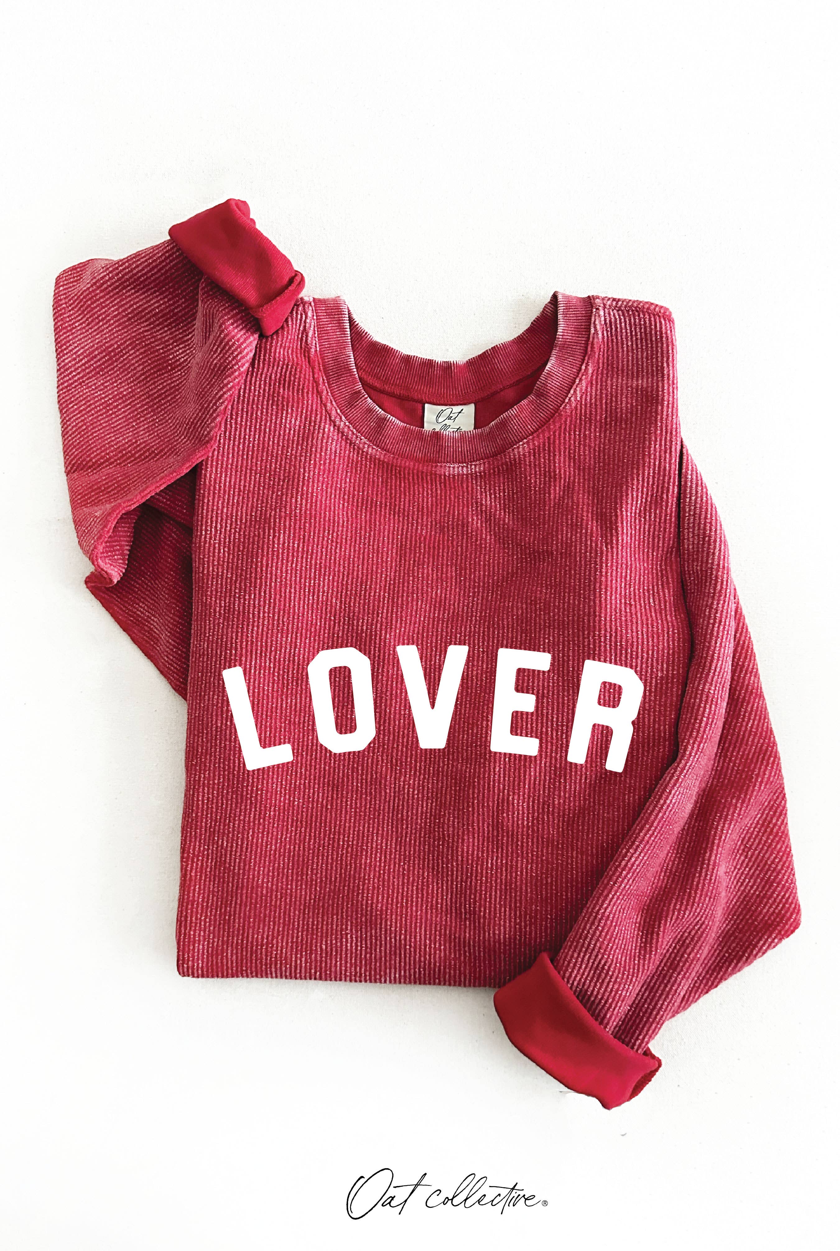 Lover   Thermal Vintage Pullover