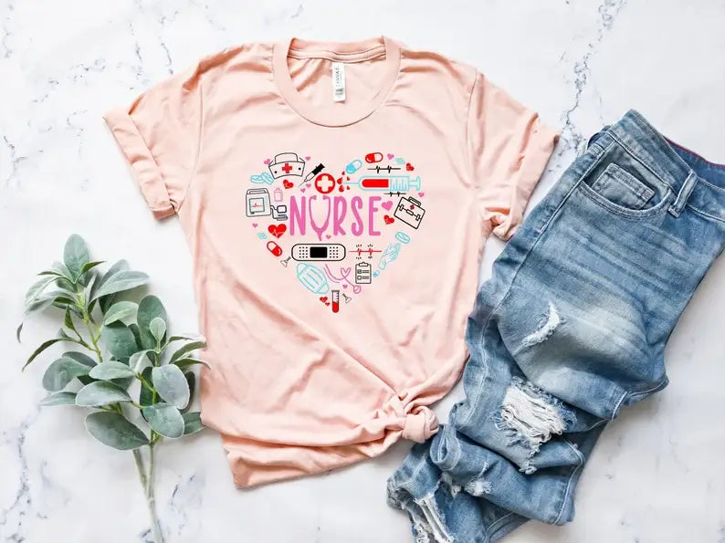 Nurse Heart T-Shirt