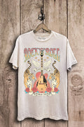 Rock Roll World Tour Tigers Graphic Top