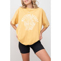 Western Desert Vintage Graphic Oversized Tee