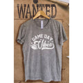 Game Day Wash Vintage Game Day Graphic  Tee