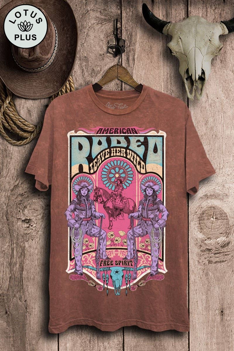American Rodeo Graphic Top