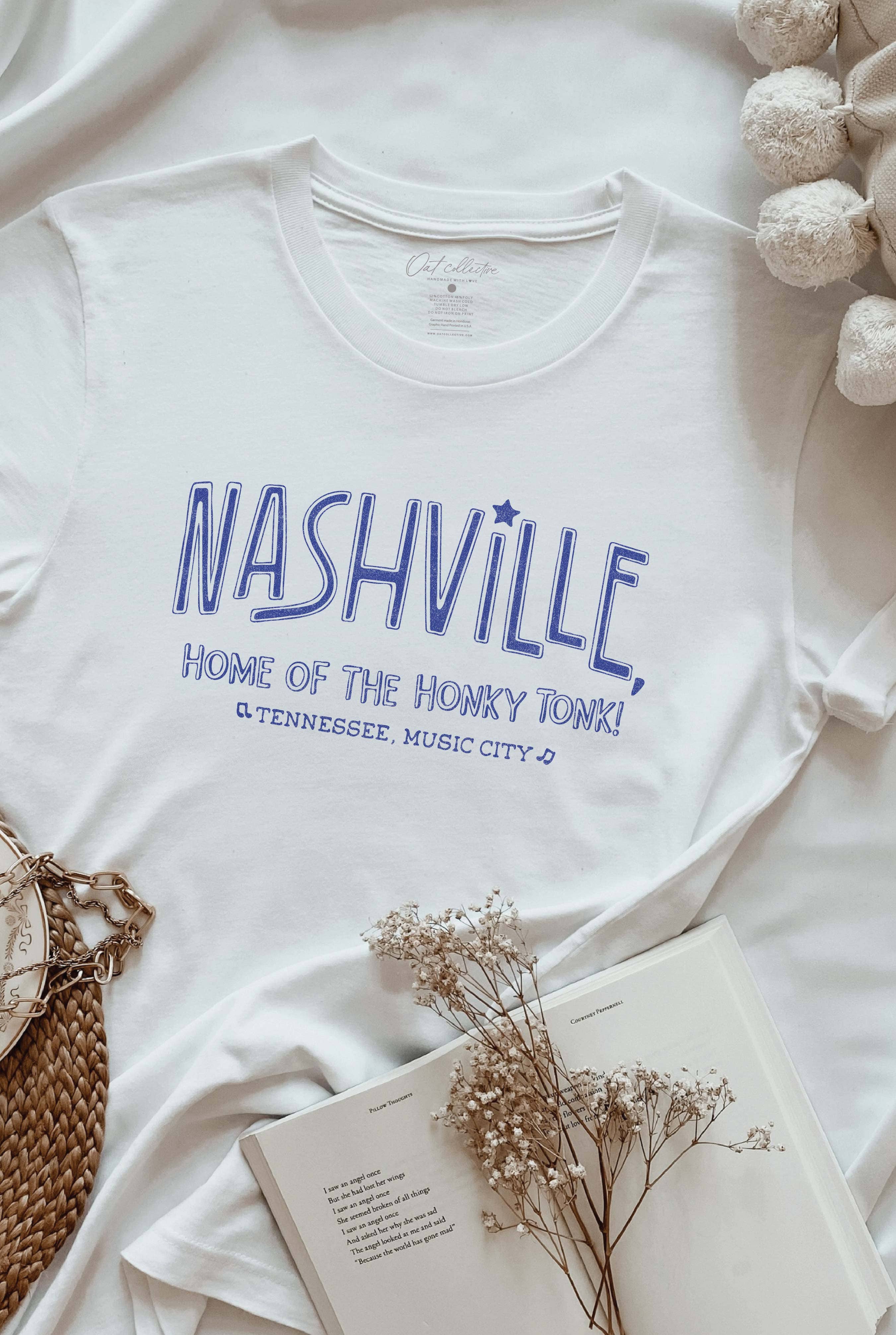 Nashville Tennessee Graphic T-Shirt - Western