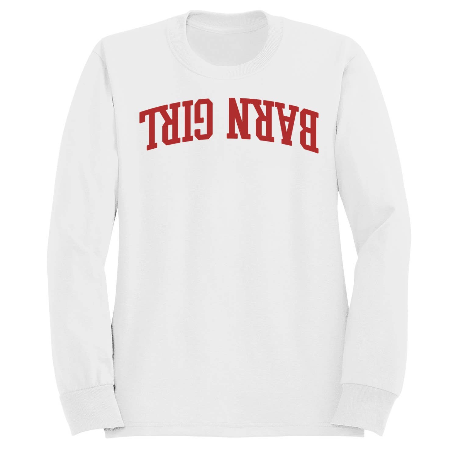 Barn Girl Retro Vintage Women's Sweatshirt