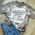 Whiskey Bent and Hell Bound Retro Western Graphic Tee