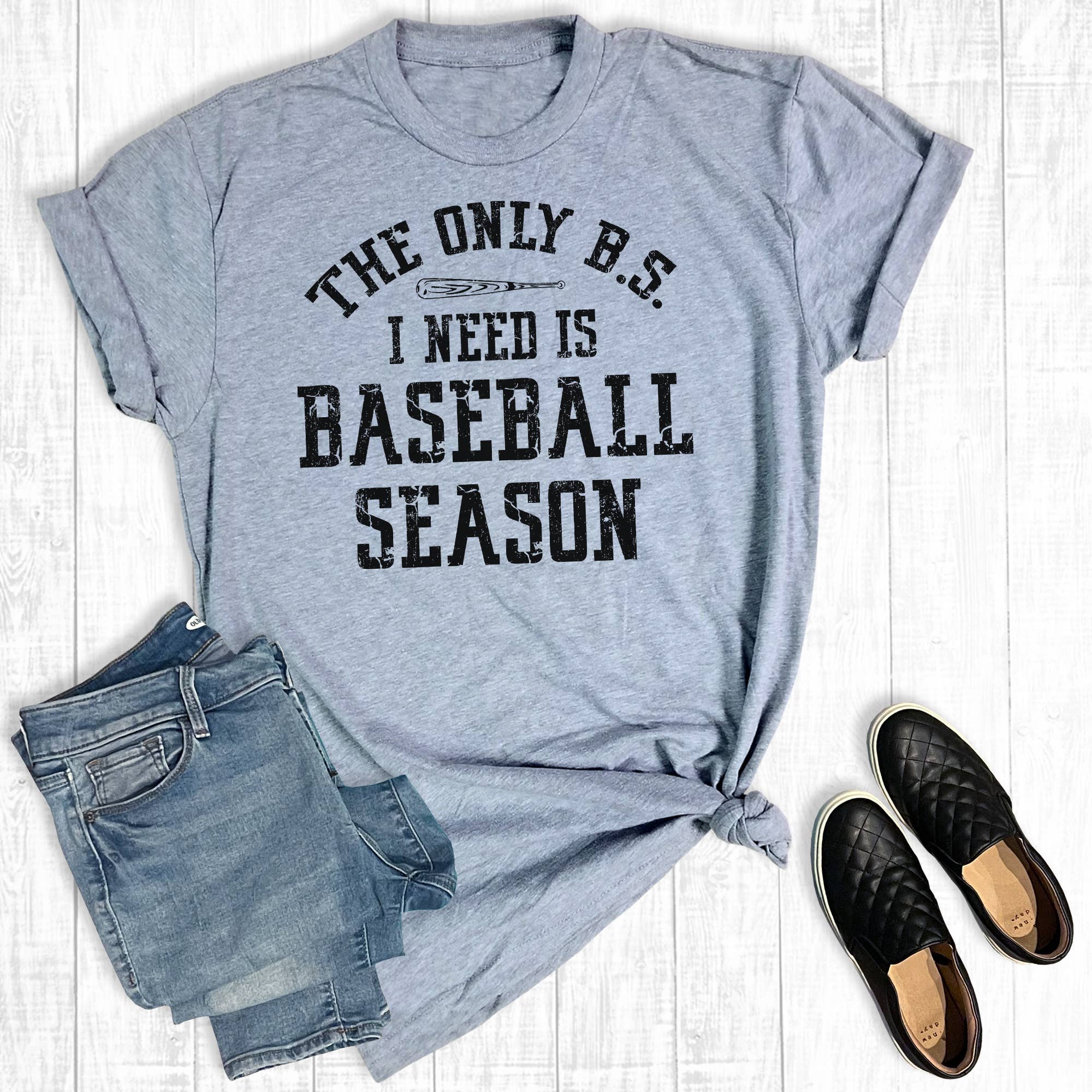 The Only Bs I Need Is Baseball Season Graphic Tee