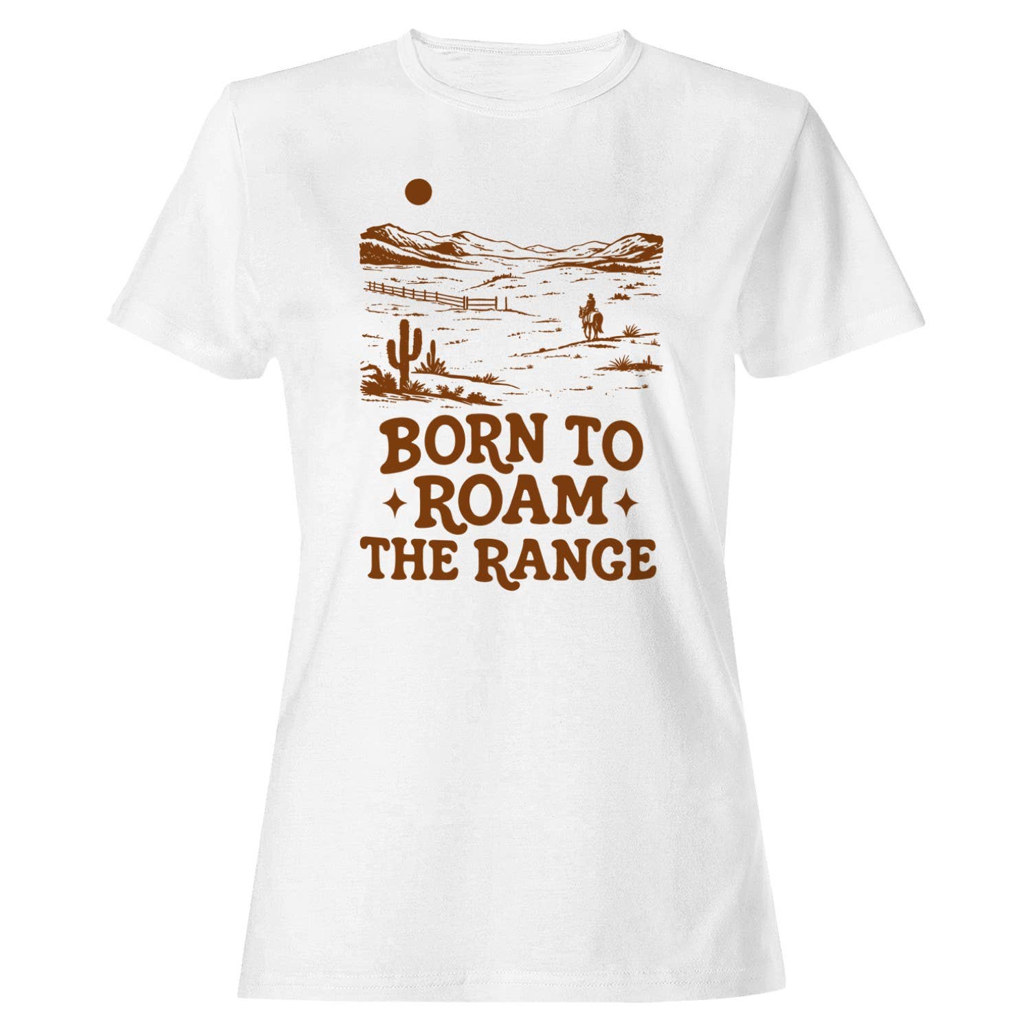Born Western Women's T-Shirt White