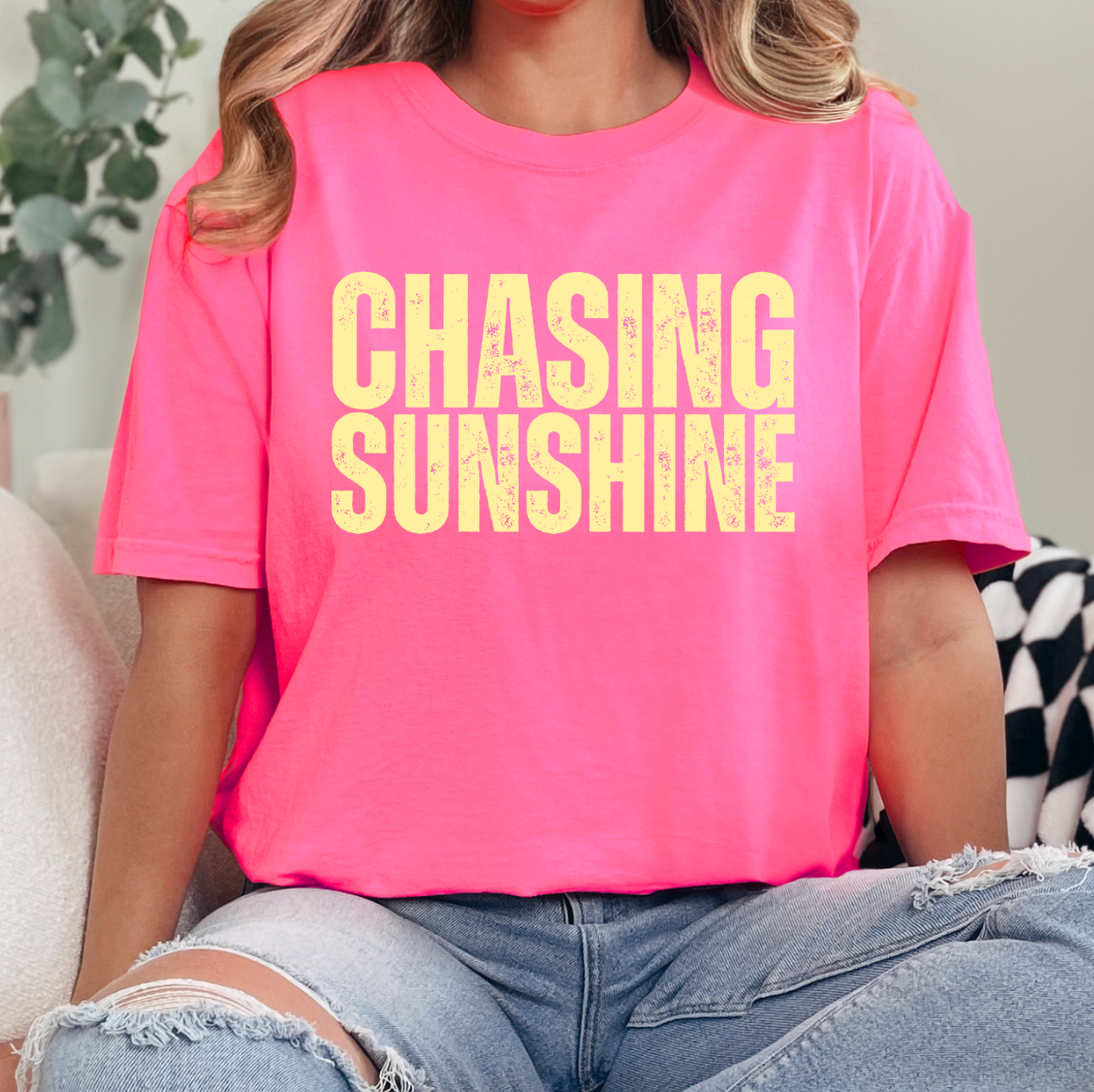 Chasing Sunshine Comfort Color Tee