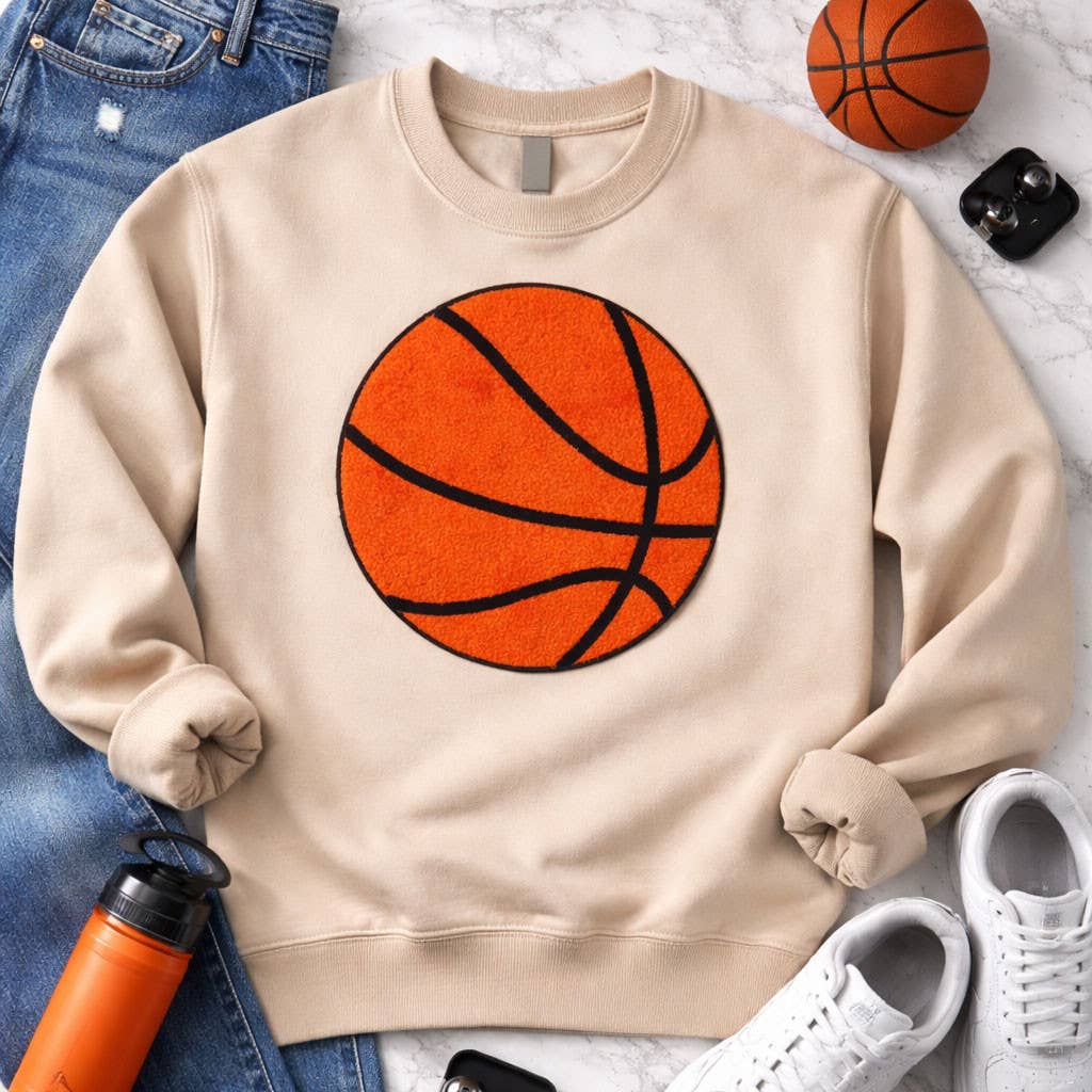 Fluffy Basketball Sweatshirt