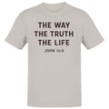 John 14:6 the Way, Truth, Life Men's T-Shirt