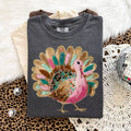 Faux Yarn Bright Turkey Tee
