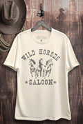 Wild Horses Saloon Graphic Top