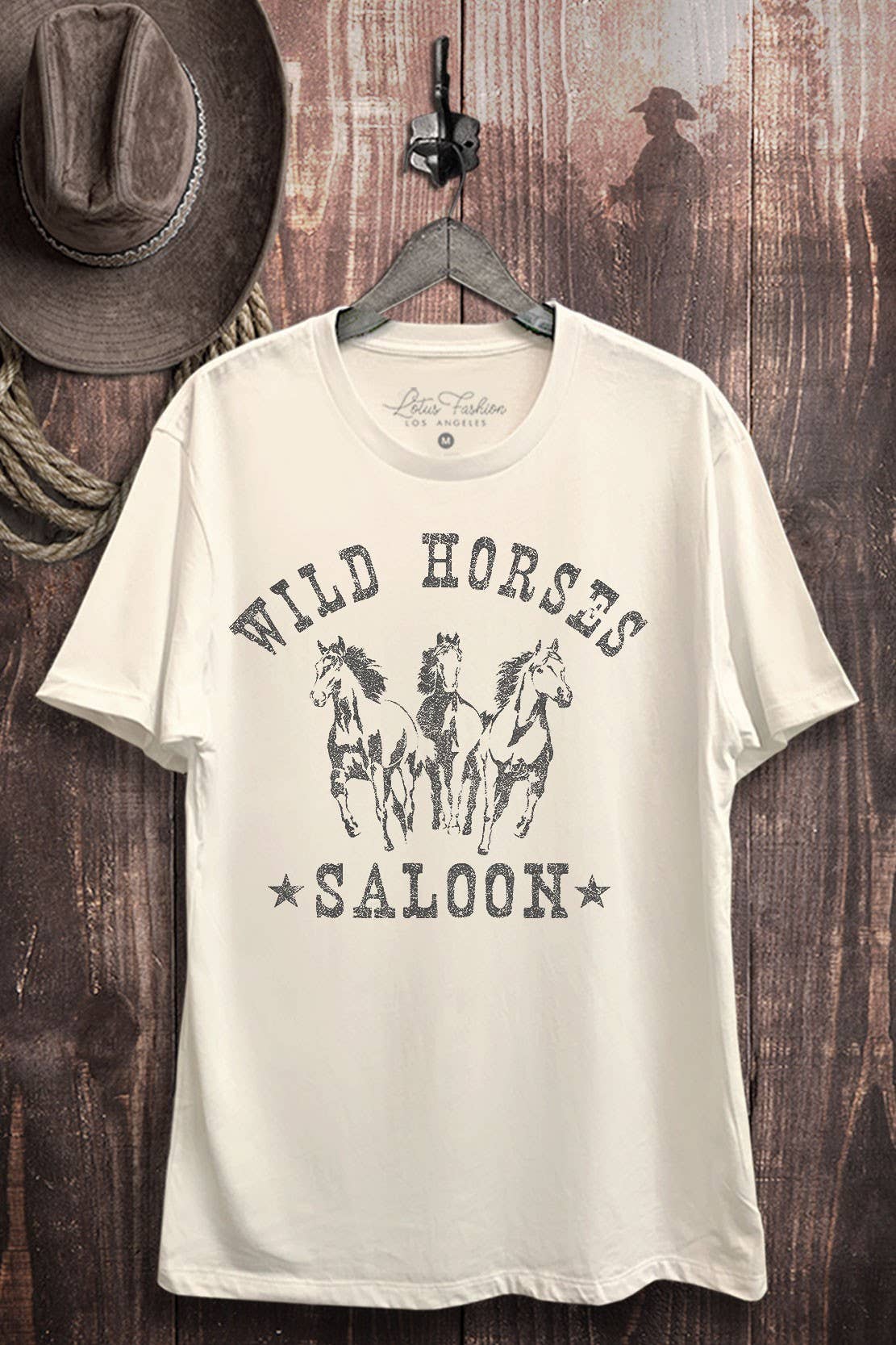 Wild Horses Saloon Graphic Top