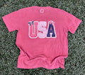 USA Lace On Comfort Colors Brick