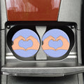 Heart Hands Car Coasters, Swiftie Car Coasters