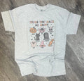 Things That Make Me Happy Halloween Tee On Ash Gray