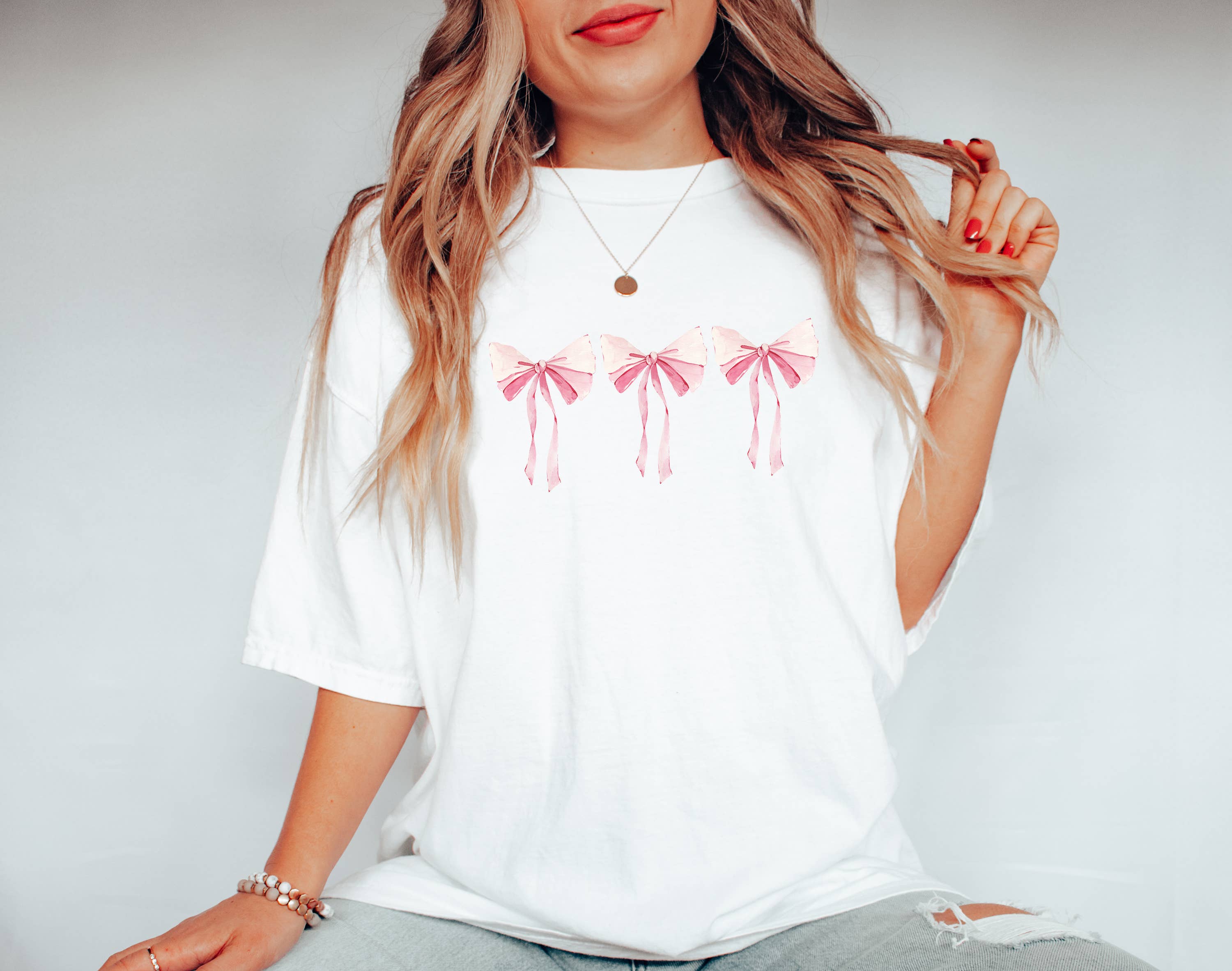 Graphic Apparel, Bows, Coquette, Girly, Graphic Apparel