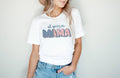 All American Mama Tee | Patriotic T Shirt