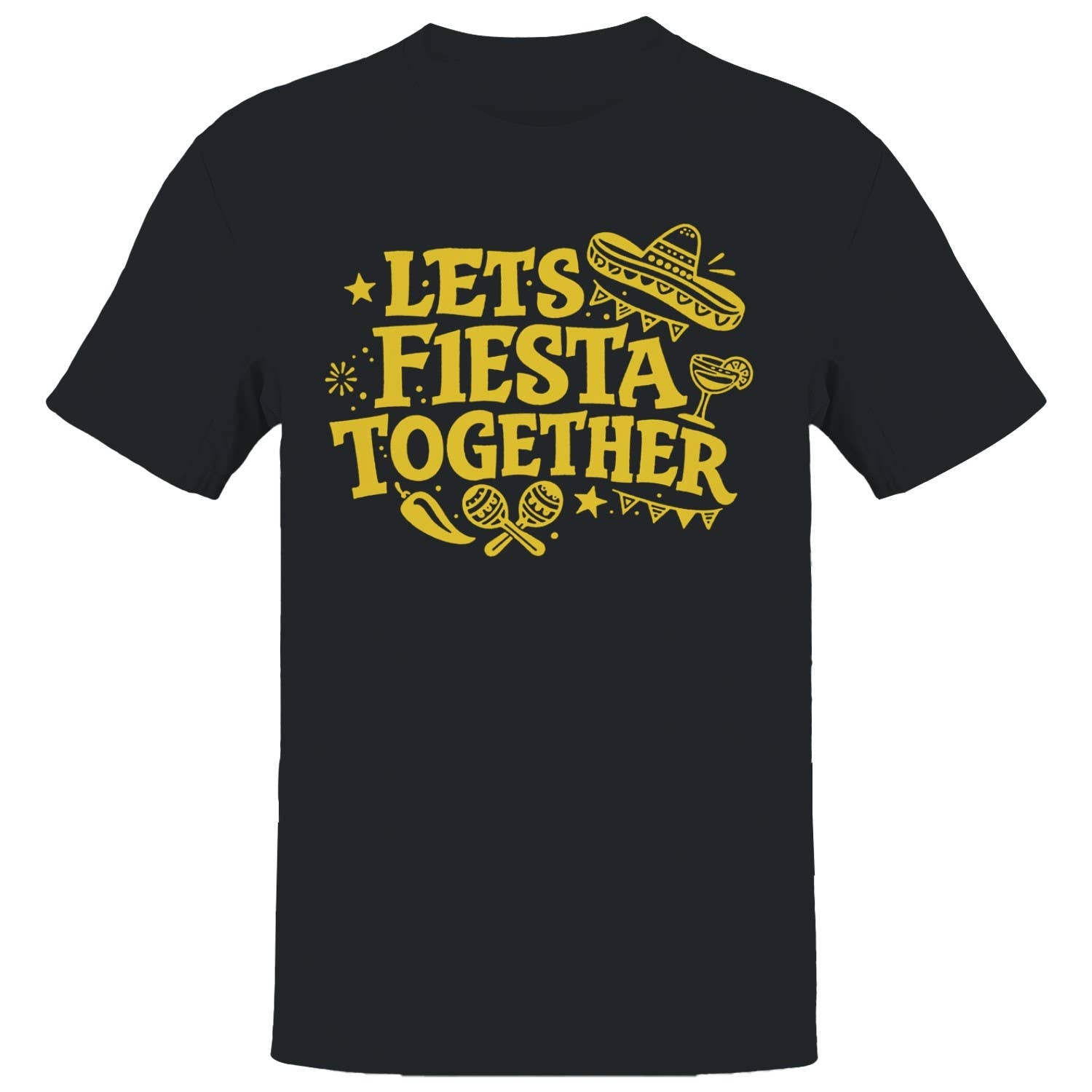 Let's Fiesta Together Men's T-Shirt