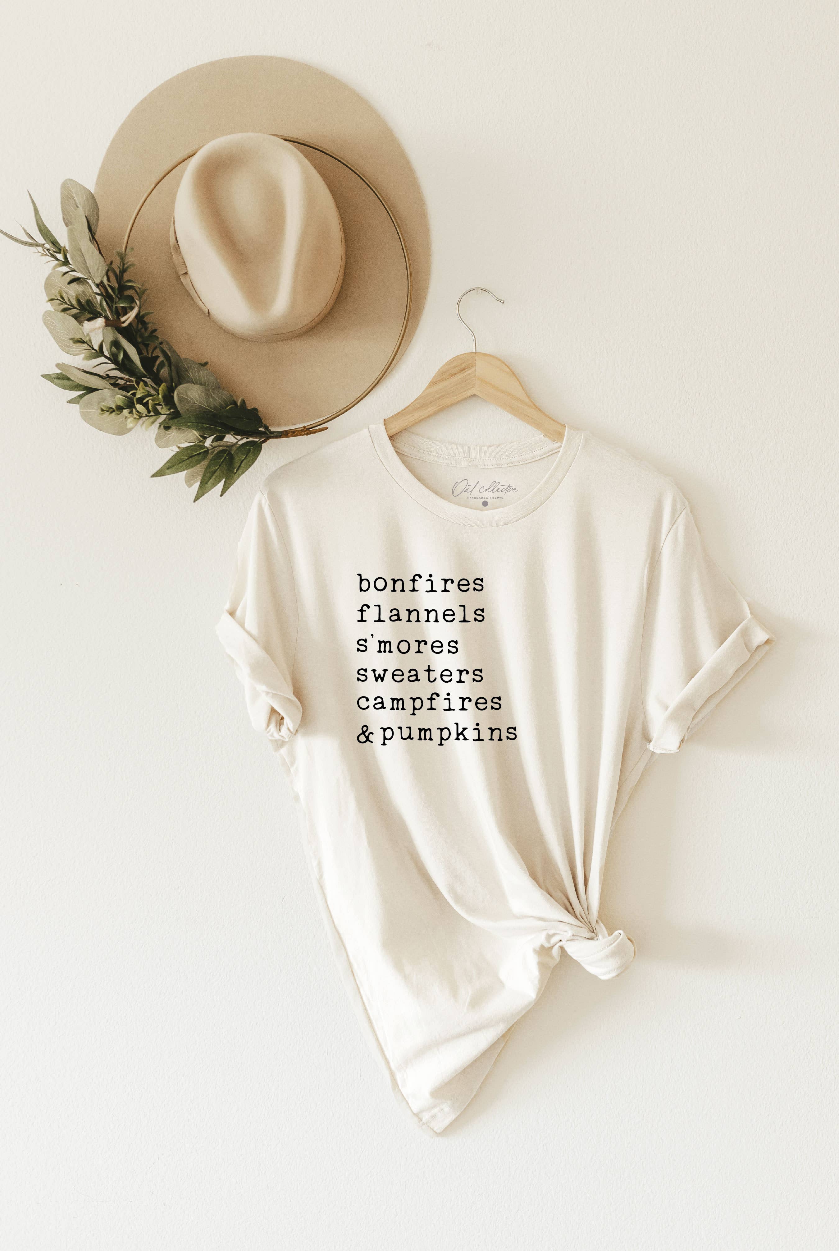 Bonfires Flannels  Graphic T-Shirt