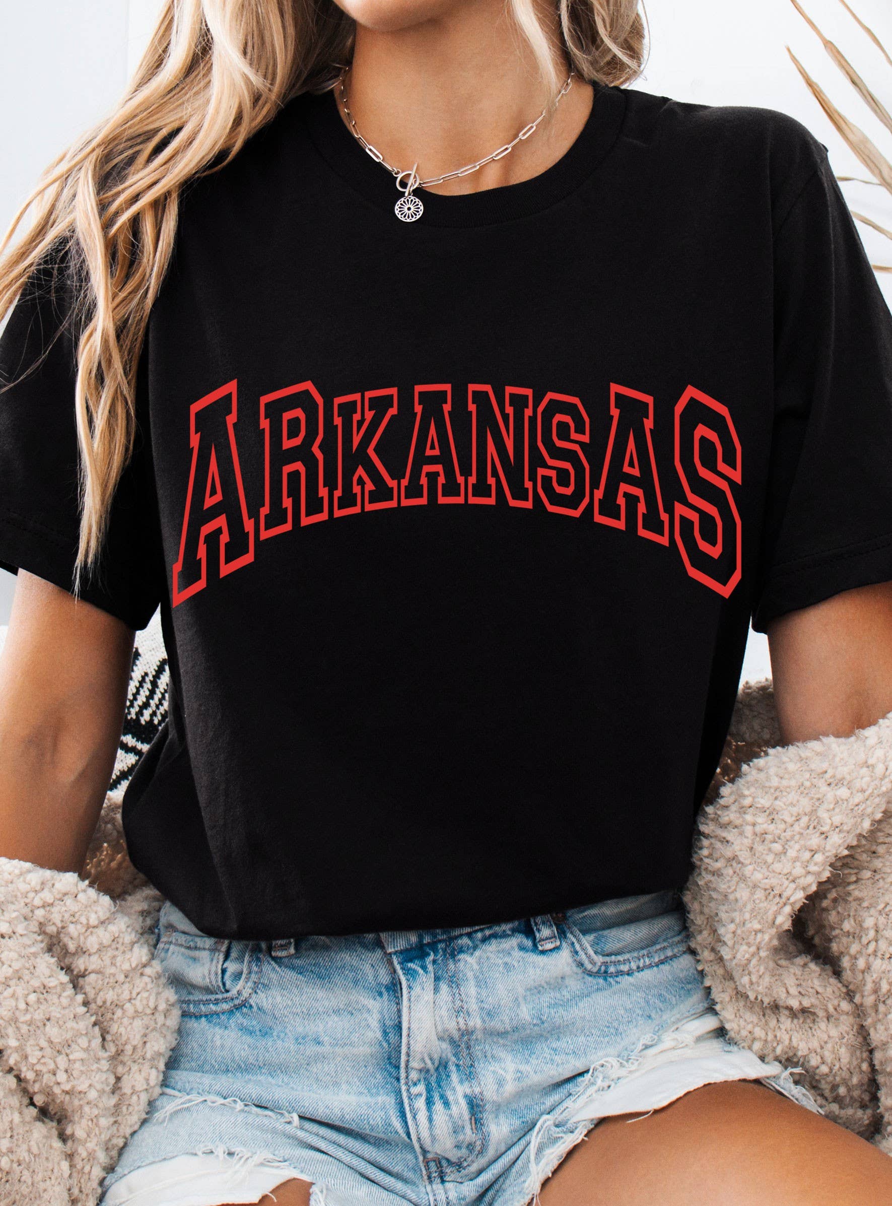 Arkansas Puff Graphic Tshirts