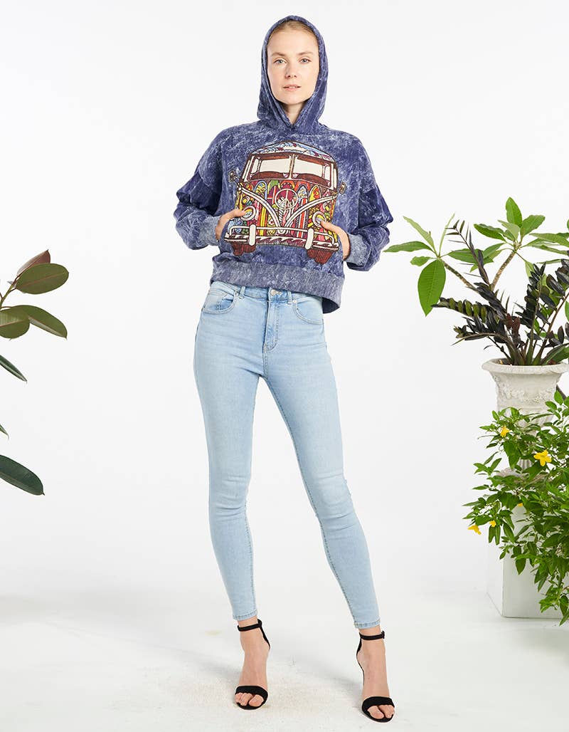 Stone Washed Hoodie (TH-1906PK)