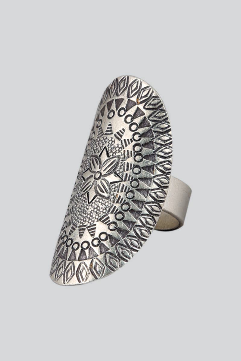 Hill Tribe Silver Adjustable Ring (SR-102)