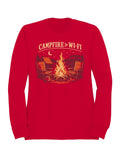 Roadtrip USA Campfire Adventure Over Wifi Men's Sweatshirt