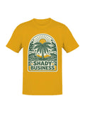 Tropical "Shady Business" Art Men's T-Shirt