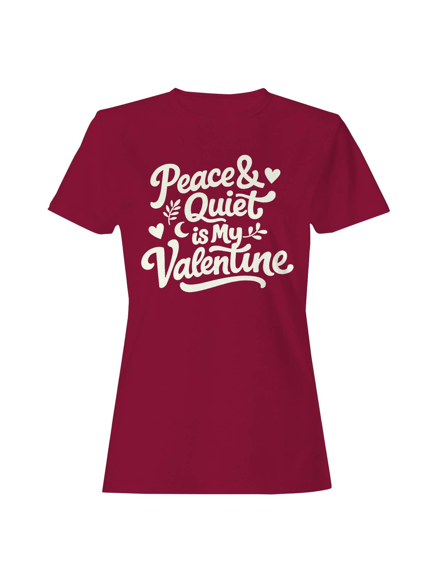 Peace & Quiet Valentine Art Women's T-Shirt