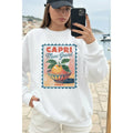 Capri Italy Graphic  Sweatshirts