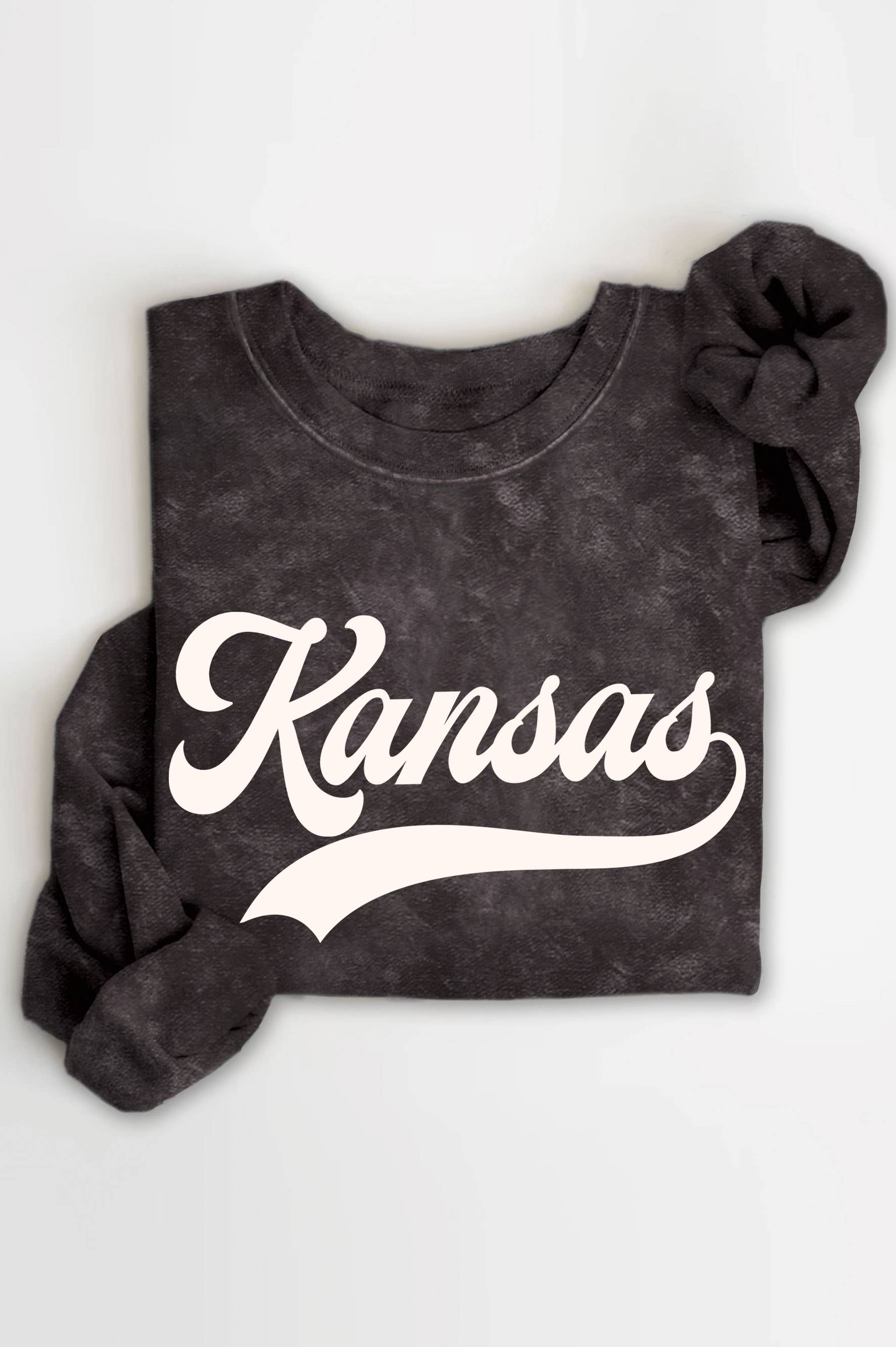 Kansas Puff  Mineral Graphic Brushed Sweatshirt