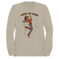Giddy Up Cowgirl Babe Women's Sweatshirt Sand