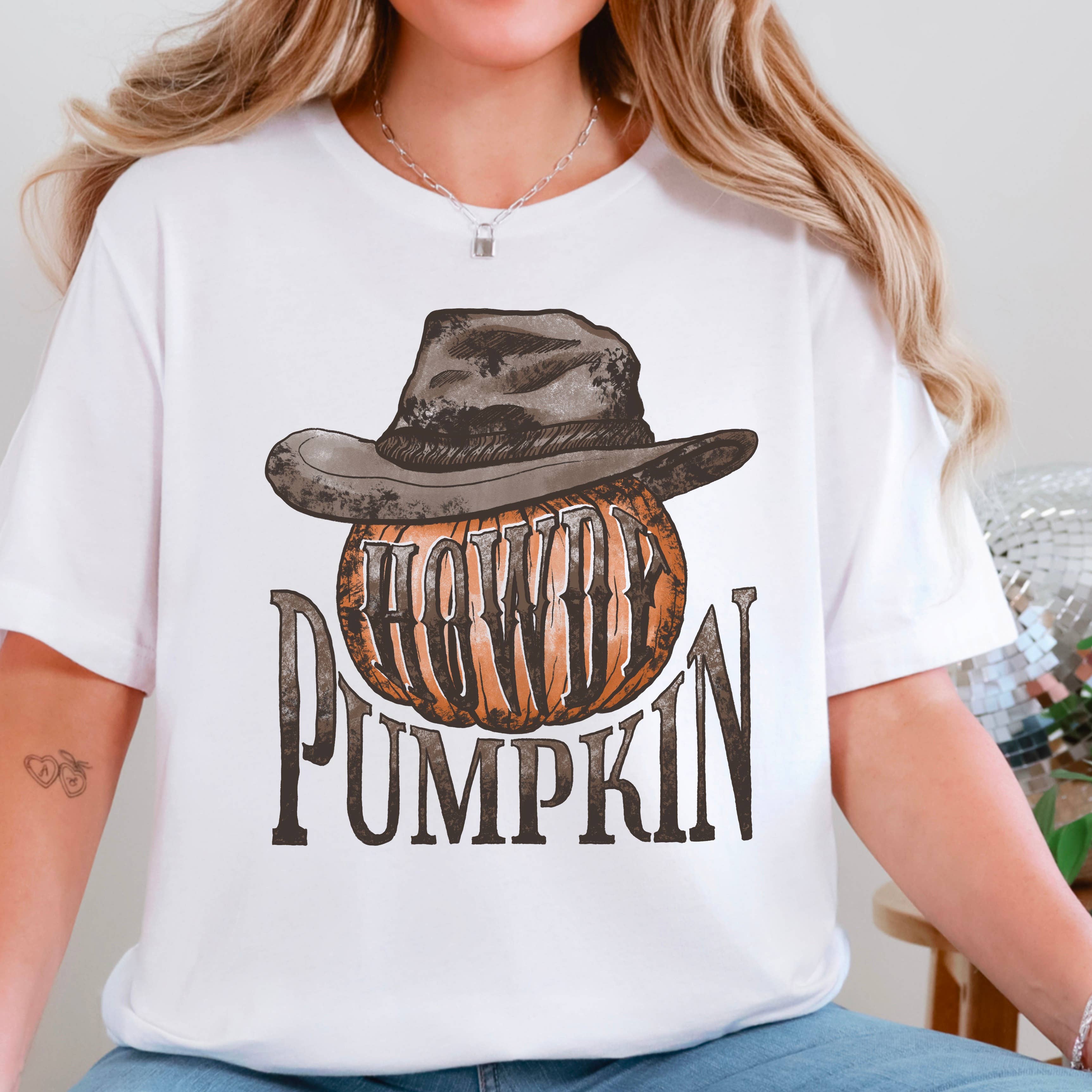 Howdy Pumpkin Fall 2025 Graphic Tee  | Bella Canvas