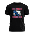 One Nation Under God - Trump Illustration Tee - 3608