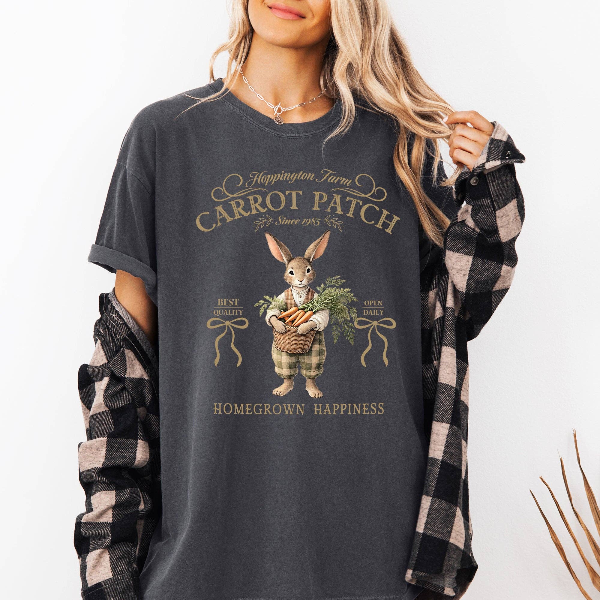 Carrot Patch, Easter, Bunny, Jesus, Rabbit, Holiday Tshirt