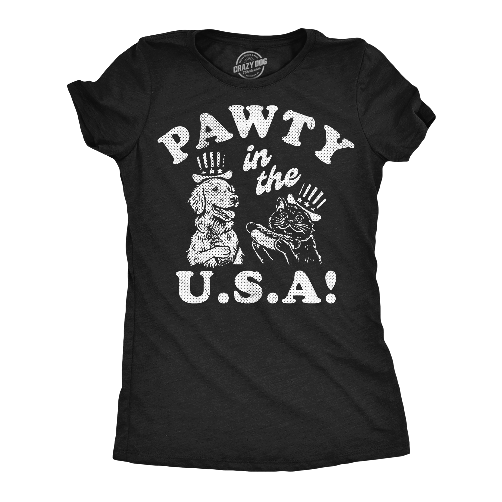 Pawty in the USA Women's T Shirt