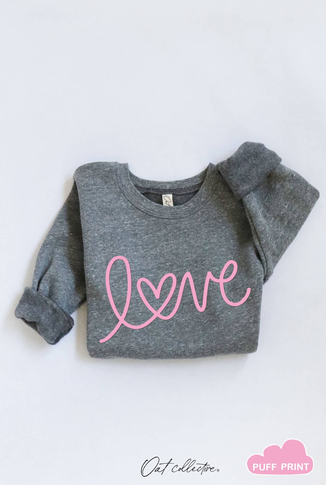Love Puff Toddler Unisex Graphic Sweatshirt