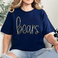 Bears Sequin Patch Navy Everyday Tee