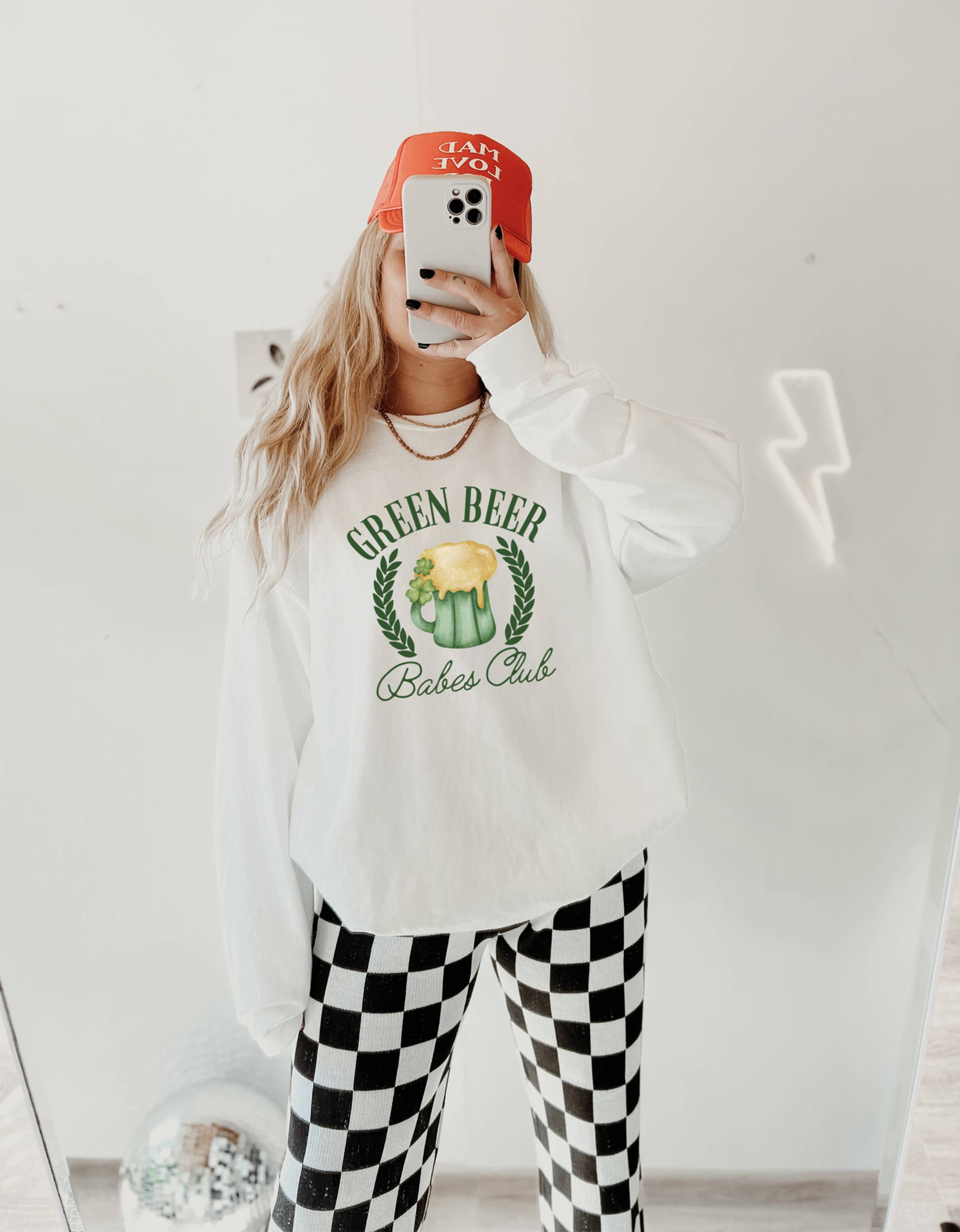 St. Patricks Day Sweatshirt, Womens Clothing, Graphic Tee