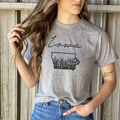 Iowa Cursive T-Shirt
