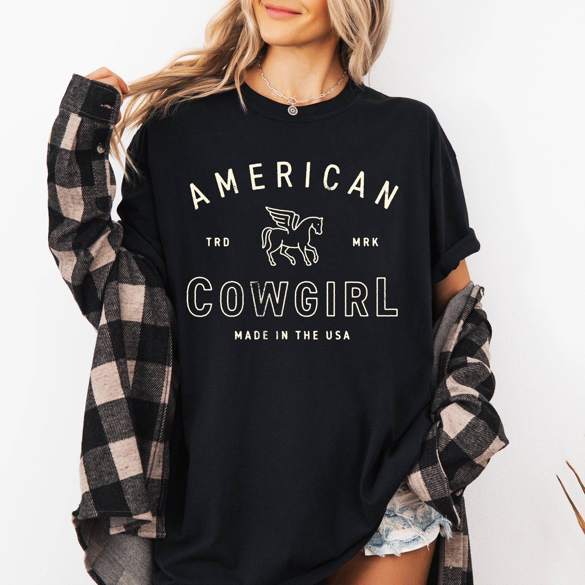 American Cowgirl, Retro, Western, Country, Vintage Shirt