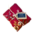 Flannel Lavender Scented Therapy Rice Neck Wraps Floral/Geom