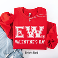 Ew, Valentine's Day, Single, Funny, Anti, Love Sweatshirt