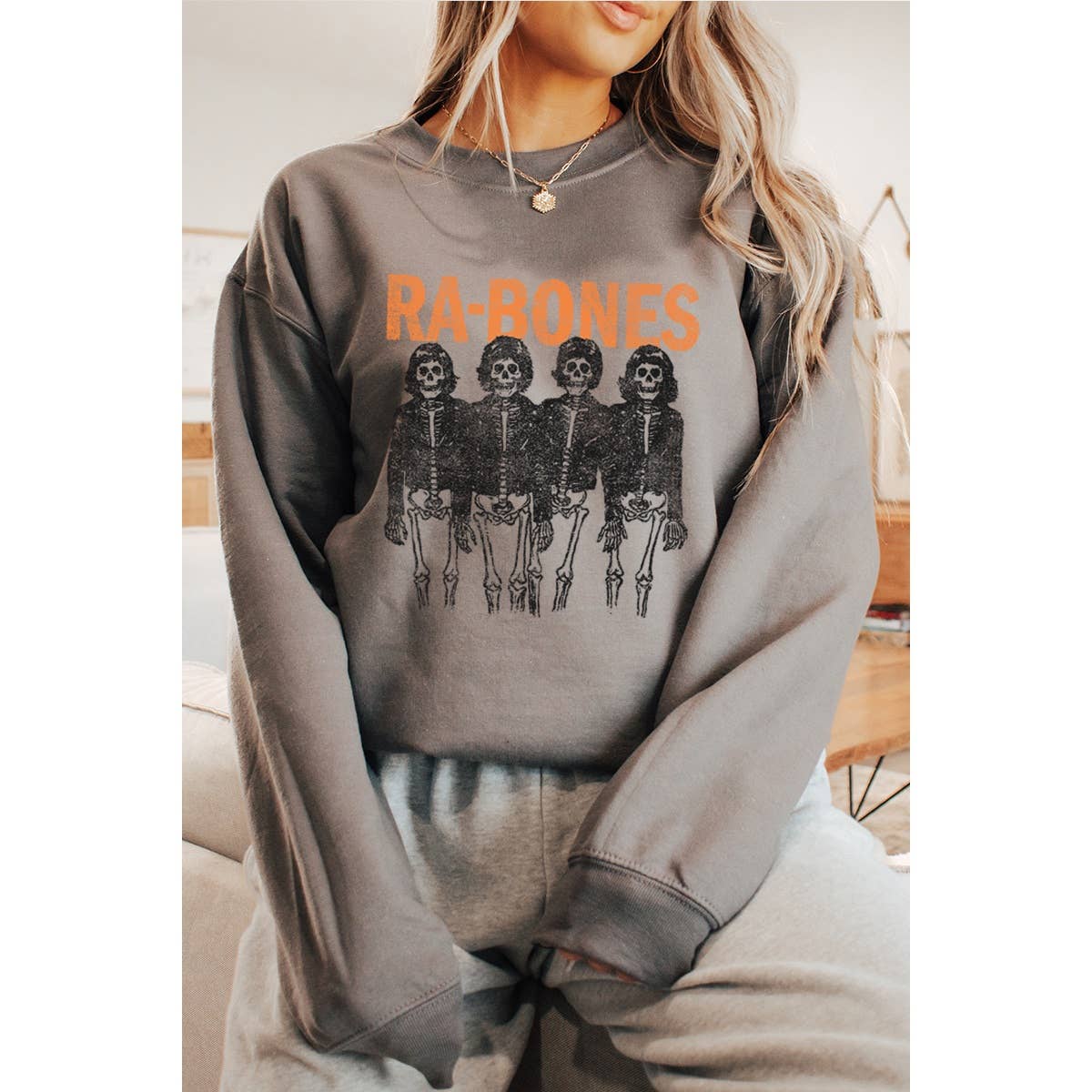 Ra Bones Vintage Graphic Sweatshirts