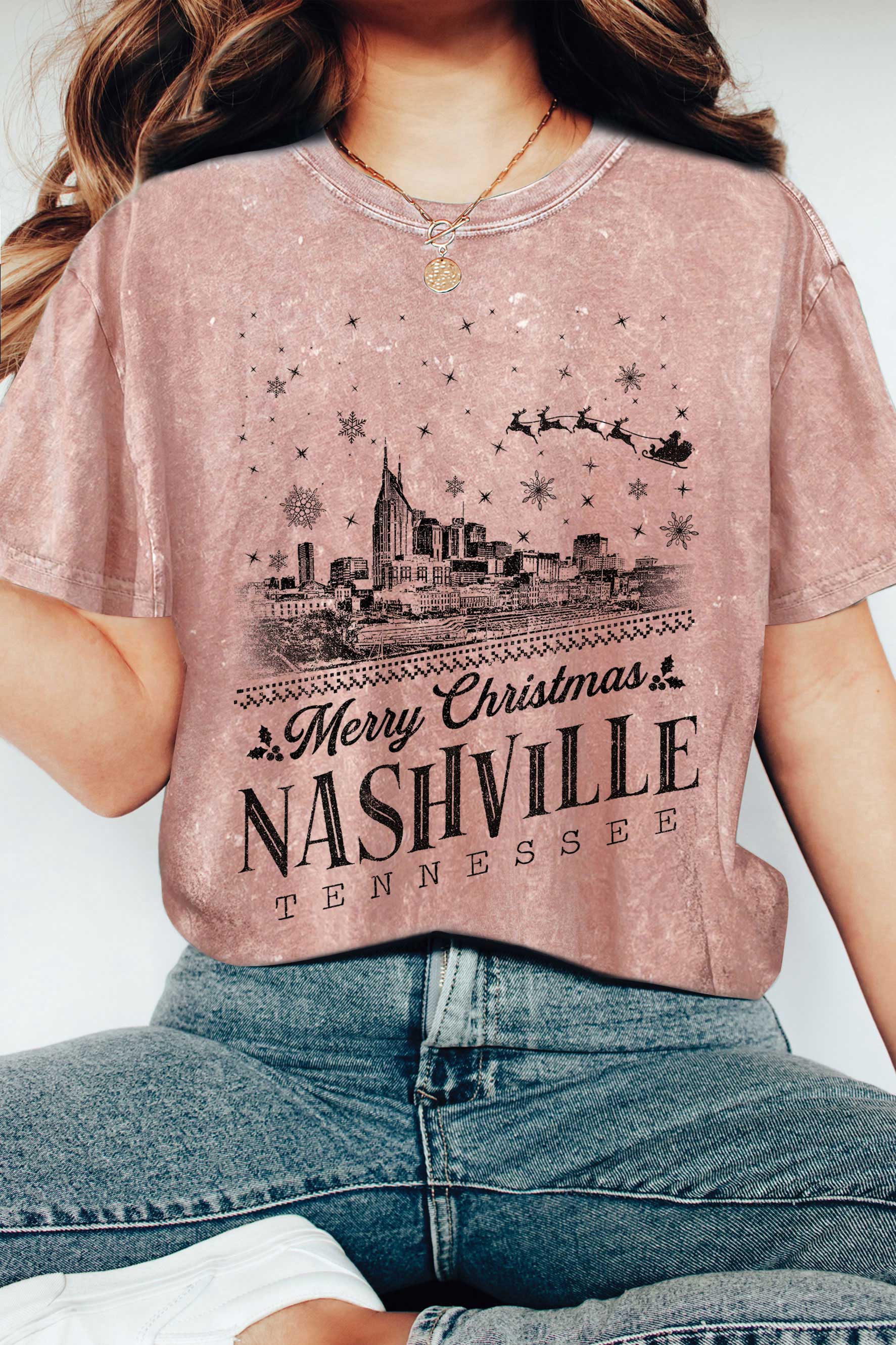 Nashville Christmas Mineral Graphic Tshirts